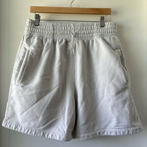 Agolde boxing fleece shorts